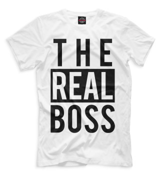 Футболка The real boss