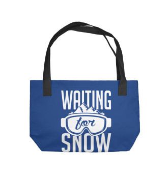 Пляжная сумка В ожидании снега