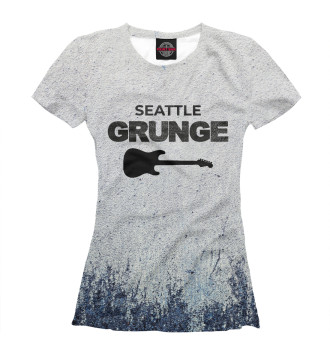 Футболка для девочек Seattle grunge