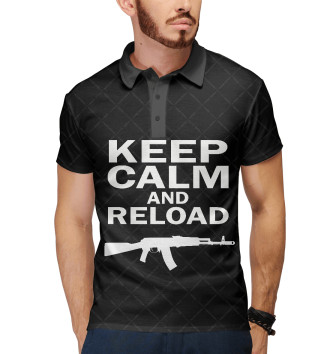 Поло Keep calm and reload