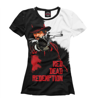 Женская Футболка Red Dead Redemption
