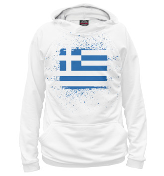 Худи для девочек Греческий флаг