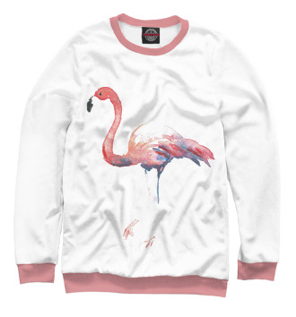 Мужской Свитшот Розовый фламинго