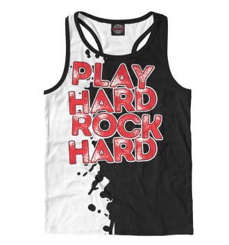 Борцовка Play hard rock hard