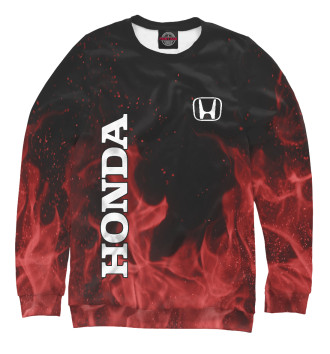Свитшот для девочек Honda red fire