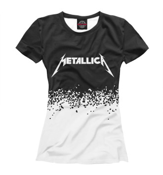 Женская Футболка Metallica / Металлика