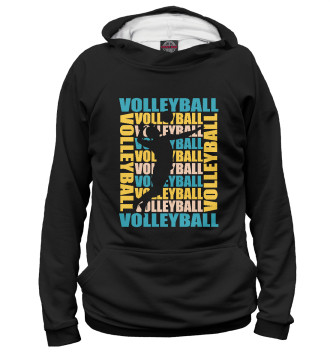 Худи для девочек Volleyball