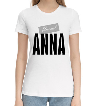 Хлопковая футболка Анна