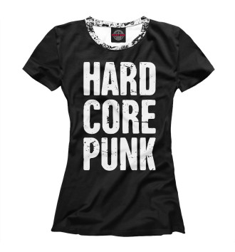 Футболка для девочек Hard core punk