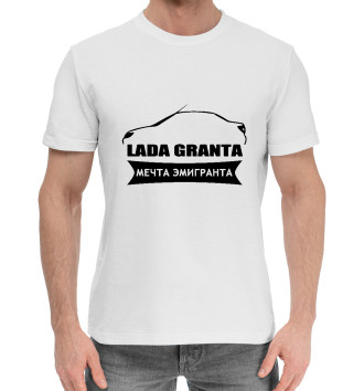 Мужская Хлопковая футболка LADA GRANTA