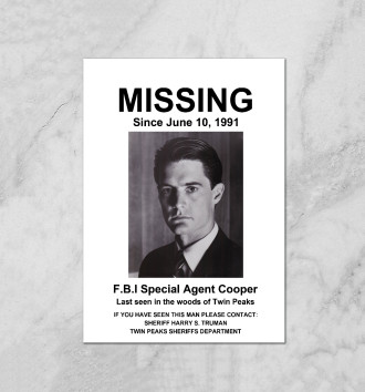  Agent Cooper Missing