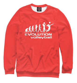 Женский Свитшот Evolution (volleyball)