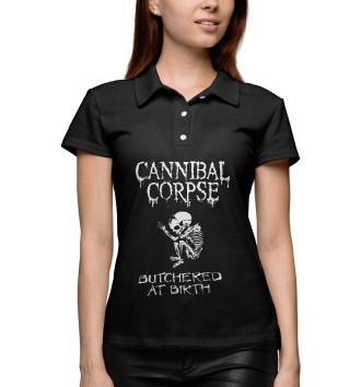 Женское Поло Cannibal Corpse