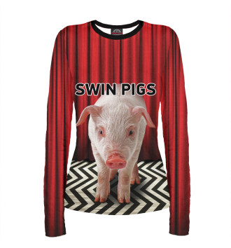 Лонгслив Swin Pigs