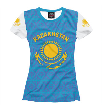 Футболка для девочек Казахстан