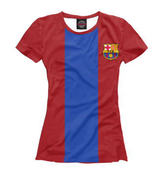 Женская Футболка Fc Barcelona