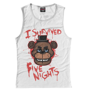 Женская Майка Five Nights at Freddy’s