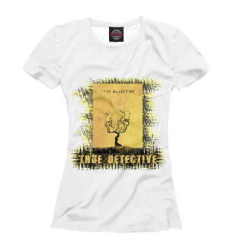 Футболка True detective (yellow theme)