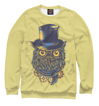 Женский Свитшот Steampunk Owl