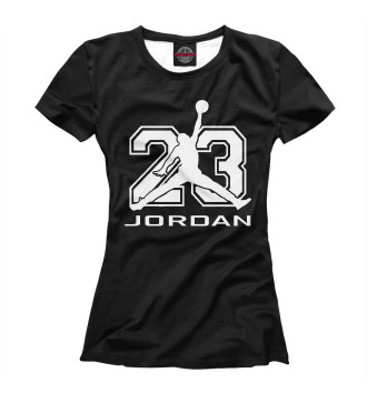 Женская Футболка Michael Jordan 23