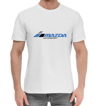 Мужская Хлопковая футболка Mazda motorsport