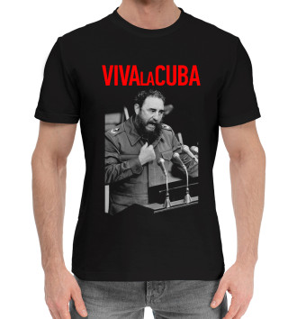Хлопковая футболка Фидель Кастро