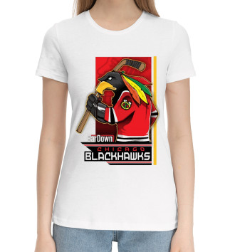 Хлопковая футболка Chicago Blackhawks