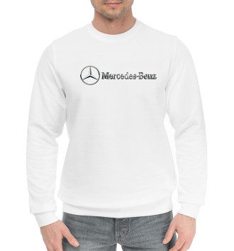 Мужской Хлопковый свитшот Mercedes Benz