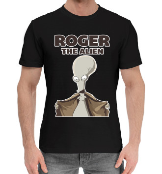 Мужская Хлопковая футболка Roger