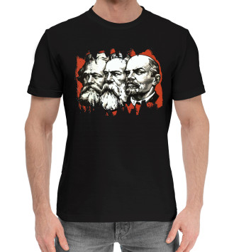 Хлопковая футболка Ленин Маркс Энгельс
