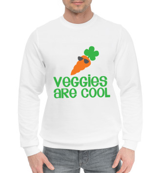 Хлопковый свитшот Veggies Are Cool