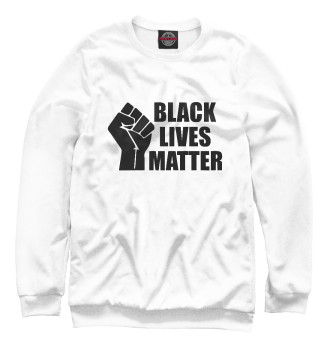Мужской Свитшот Black lives matter