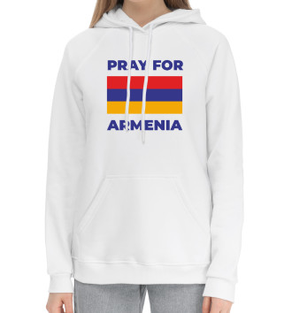 Хлопковый худи Pray For Armenia