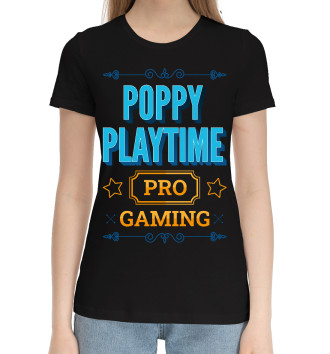 Женская Хлопковая футболка Poppy Playtime PRO Gaming