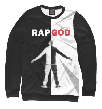 Мужской Свитшот Rap God Eminem