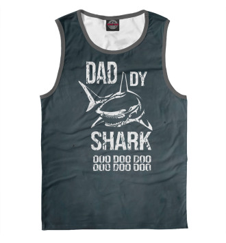 Майка для мальчиков Daddy Big Shark DOO