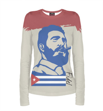 Лонгслив Фидель Кастро - Куба