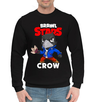Мужской Хлопковый свитшот Brawl Stars, Crow