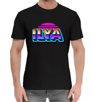 Мужская Хлопковая футболка Ilya