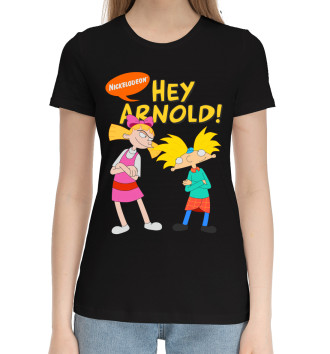 Хлопковая футболка Hey, Arnold!