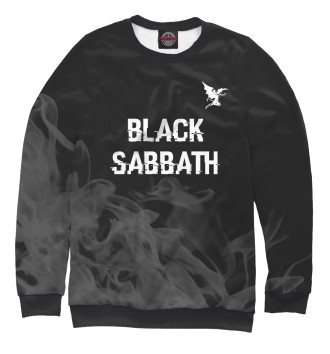 Свитшот для мальчиков Black Sabbath Glitch Black