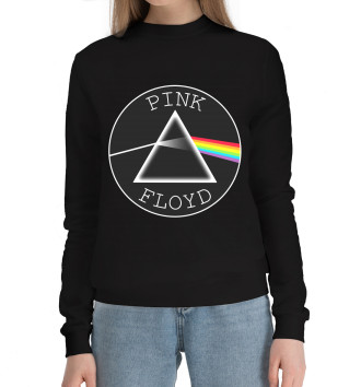 Женский Хлопковый свитшот Pink Floyd
