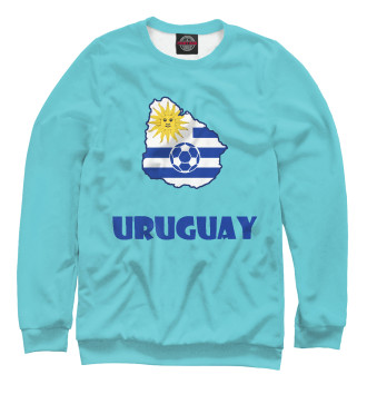Свитшот для девочек Уругвай