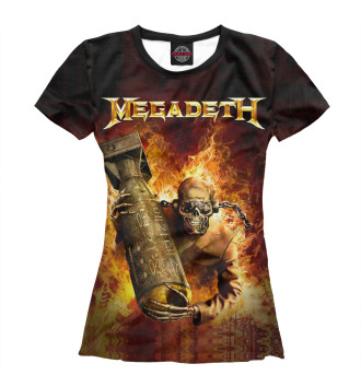 Футболка для девочек Megadeth