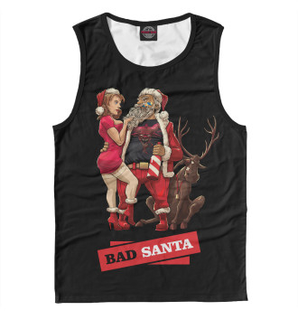 Майка для мальчиков Bad santa