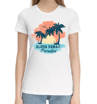 Хлопковая футболка Aloha Hawaii