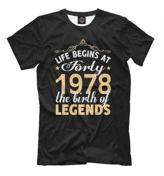 Футболка 1978 - Рождение легенды