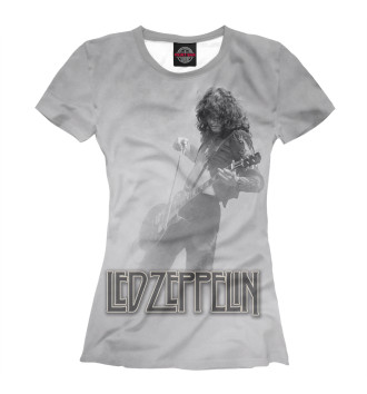 Футболка для девочек Led Zeppelin Jimmy Page