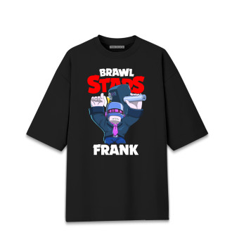 Мужская Хлопковая футболка оверсайз Brawl Stars, Frank