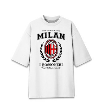 Мужская Хлопковая футболка оверсайз Милан